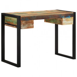 VidaXL Escritorio de Madera Maciza Reciclada Marrón