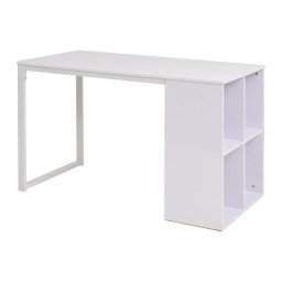 VidaXL Escritorio de Aglomerado Blanco