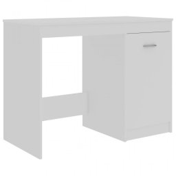 VidaXL Escritorio de Aglomerado 100x50x76cm Blanco