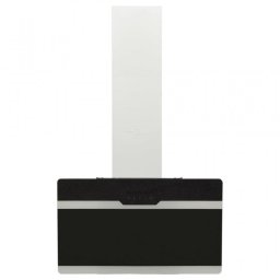 VidaXL Campana Decorativa 60cm C Acero/Cristal Negro