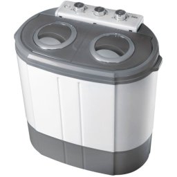 Briebe WM1140 Mini Lavadora Centrifugadora Portátil de 2 Compartimentos 3Kg Azul/Blanco