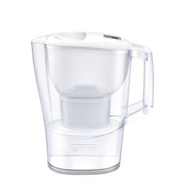 Brita Aluna Pack Jarra de Agua con Filtro 2.4L + 1 Filtro Blanco