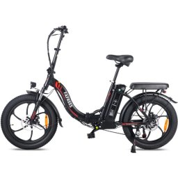 Fafrees F20 Bicicleta Eléctrica Motor 250W Batería 576Wh Autonomía 70km Negra