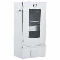 Vidaxl Horno Ahumador Barbacoa Virutas De Madera Inox