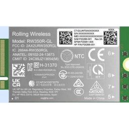 Tarjeta de Red HP RW350R-GL WWAN Interna 4G LTE Cat19 1 Gbit/s eSIM