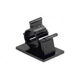 Abrazaderas para cable adhesivas 18 mm Genéricas 100 piezas