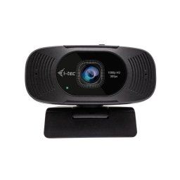 Cámara web i-tec SOLOMON 200 Full HD 1080p con micrófonos y obturador de privacidad