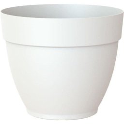 Maceta Artevasi Capri Campana Blanca 20 L 35 cm Plástico Reciclado