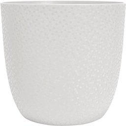 Macetero EDA Opale Blanco Marfil Ø29,5 cm 14,8 L Sin Drenaje