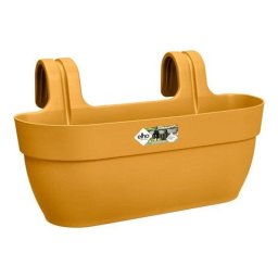 Jardinera colgante Elho Vibia Campana Easy Hanger Large 7,5 L Miel