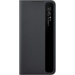 Samsung Clear View Funda Negra para Galaxy S21 Plus