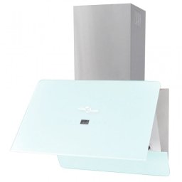 VidaXL Campana Decorativa 60cm B Cristal Templado Blanco