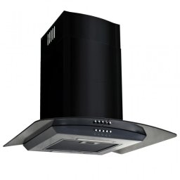 VidaXL Campana Decorativa 60cm D Negro