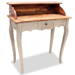 VidaXL Escritorio de Madera Maciza Reciclada 80x40x92cm