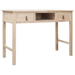 VidaXL Escritorio de Madera 110x45x76cm Natural