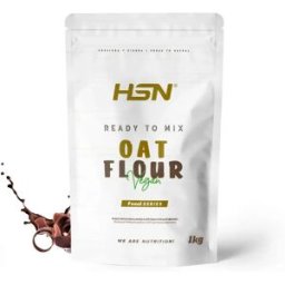 HSN Harina de avena instantánea 1kg chocolate - Harinas - Polvo - 20 Servicios