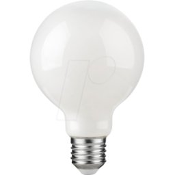 SCHIEFER LIGHTING SCHI LT278025008 - Lámpara LED E27, 2,5 W, 250 lm, 2500 K, Opal, Filamento,