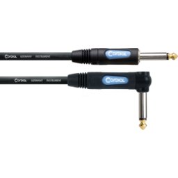 CCI 1,5 PR - CORDIAL 6,3 mm mono jack, mono ángulo jack, 1,50m