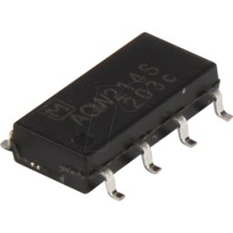 PANASONIC PAN AQW214S - Foto de MOSFET, 1,5kV, 400V, 0.08a, SOP8