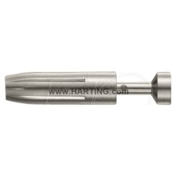 HARTING HAN 933 3627 - Conector hembra de contacto, 4mm², cobre, chapado en plata