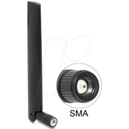DELOCK 89769 - Antena Lora 868 MHz SMA 3 dBi omnidireccional, articulaci&oacute