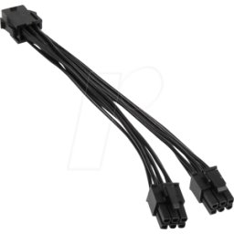 KOLINK 01060 - Kolink Adaptador de 6 pines PCIe a 2x 6 pines PCIe macho, negro,