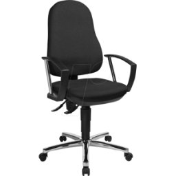 TST SUPPORTPD SW - Silla de oficina TOPSTAR SUPPORT® P DELUXE, negro