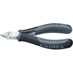 KNIPEX KN 77 32 115 ESD - Alicates de corte diagonal ESD, en punta, 115 mm, bisel peque&nt