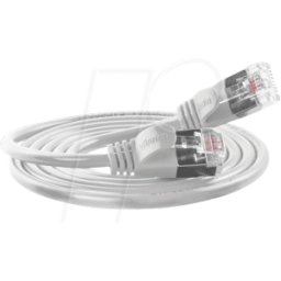 SLIM SL6 1 WS - Cable SLIM-Light Cat.6, U/FTP, 1,0 m, blanco
