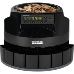RATIOTEC CS50 - Máquina de conteo de dinero, clasificador de monedas