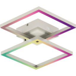 MLI 404123 - Smart Light, tint, plafón Cano, plateado, RGBW