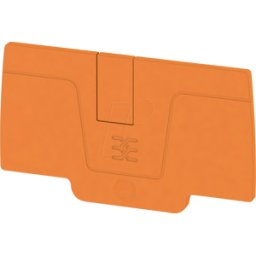 WEIDMÜLLER AEP 2C 6 OR - Serie A, placa final, AEP 2C 6, naranja