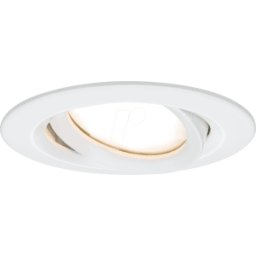 PAULMANN PLM 93681 - Luminaria empotrada led NOVA 1 x 6,8 W, 2700 K, blanco mate