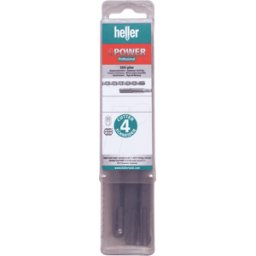 HELLER BOHR 4P SET 3 - Juego de brocas para martillo, SDS-Plus, 4Power, 10 mm, 11 pieza