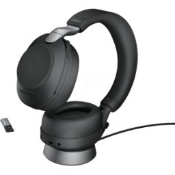 JABRA JA 28599-989-989 - Evolve2 85, Link 380a UC Estéreo Estación de Carga Negro