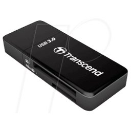 TRANSCEND TS-RDF5K - Lector de tarjetas, externo, USB 3,2 Gen 1, negro, RDF5