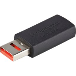 STARTECH.COM ST USBSCHAAMF - Bloqueador de datos USB A -> USB A, negro