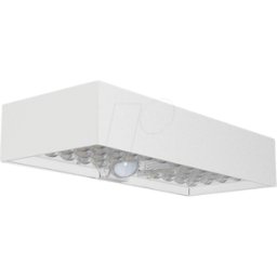 V-TAC VT-10308 - Luminaria solar mural, 6 W, 900 lm, 4000 K, sensor de movimiento