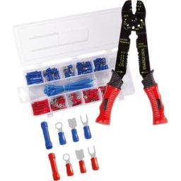 LOGILINK WZ0078 - Alicates de engarce para terminales de cable aislados / conector