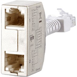 METZ CONNECT BTR 130548-03-E - Adaptador de cable compartido pnp 3 - Ethernet / Ethernet