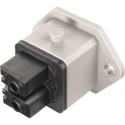 HIRSCHMANN BELDEN STAKEI 3 N - Panel de montaje serie ST, 3 polos, con placa base plana