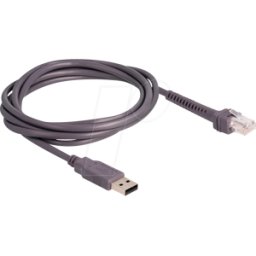 DELOCK 90599 - Escáner de códigos de barras, cable, USB, recto, 2