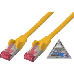 SHIVERPEAKS SHVP 75725AY - Cable de conexión Cat.6A amarillo 15m.