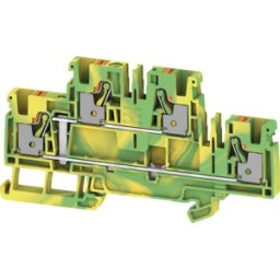 WEIDMÜLLER A2T 4 PE - Klippon® Connect feed-through terminal, A-series, green/yellow