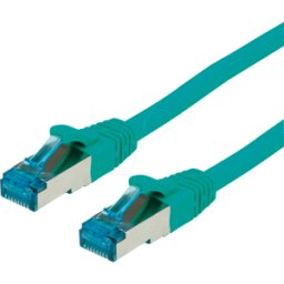 VALUE 21991941 - Cable de interconexiones Cat.6a S/FTP PIMF verde 1m