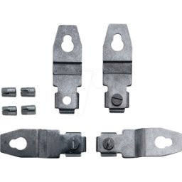 SCHNEIDER ELECTRIC NSYPFXPLM - Tabletas de montaje en pared de acero inoxidable para carcasas d