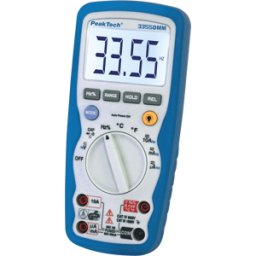 PEAKTECH 3355 - Multímetro, digital, 4000 recuentos, IP67