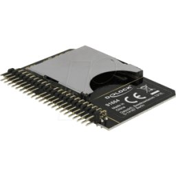 DELOCK 91664 - Lector de tarjetas, interno, IDE, conector de 44 clavijas, SD