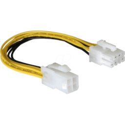 GOOBAY AD PA011 - Adaptador de alimentación de placa base 4 pines ATX/P4 >