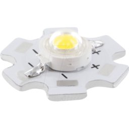HUIYUAN OPTO-ELECTRONIC LB2-P200W3C-H - LED de alta potencia, 1 W, blanco cálido, 120-130 lm, 120°.
